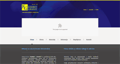 Desktop Screenshot of kambet-granit.pl